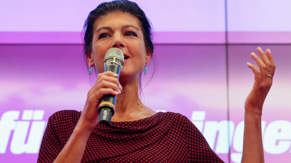 Eine klare Siegerin der Wahlen: Sahra Wagenknecht. Foto: Christian Mang/Reuters